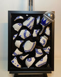 Black Clase Broken Bottle Art - Framed Liquor