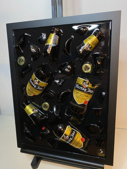 Hertog Jan Bier 2 Broken Bottle Art